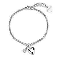 Bracelet Sagapo Woman CLICK (BRACCIALI-2) in Steel SCK306